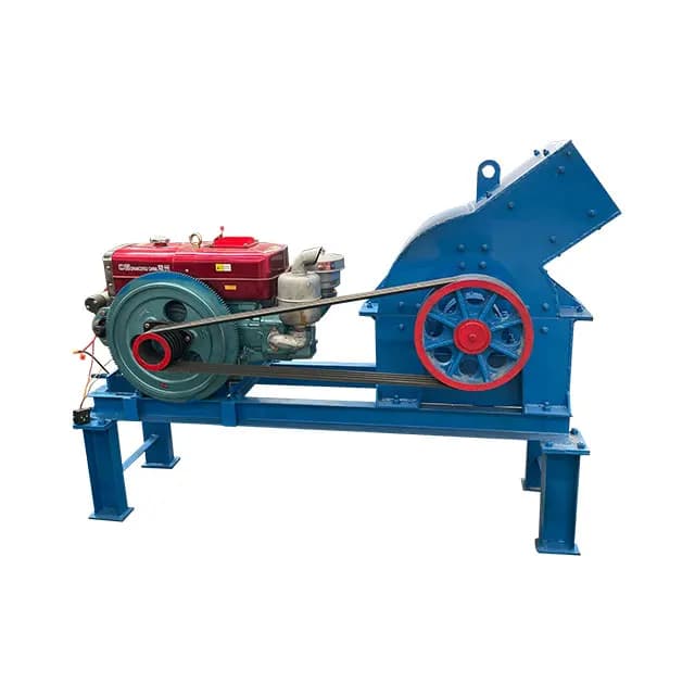 CFTC Small Portable Mining Hammer Mill Crusher with Motor Bearing Gearbox High Efficiency for Gold Ore Processing
