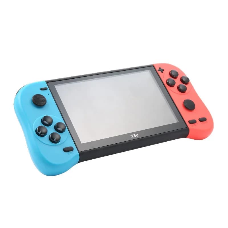 X50 game console 5.1 inch high definition screen retro PSP handheld, arcade double joystick, handheld game console