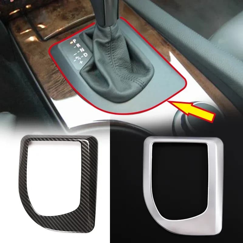 For 2004-2007 BMW 5 Series E60 shifter frame trim car interior trim accessories ABS material center shifter trim frame