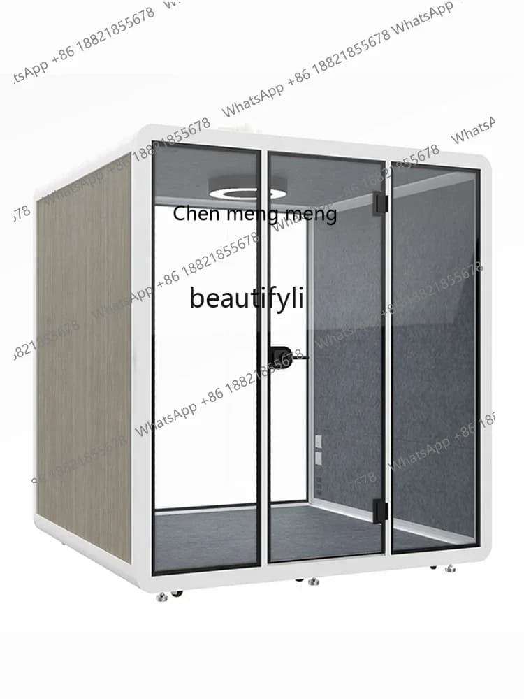 ss 8350 Mobile Soundproof Room Home Soundproof and Mute Cabin Live Studio Telephone Booth Piano Room Recording Studio Conference