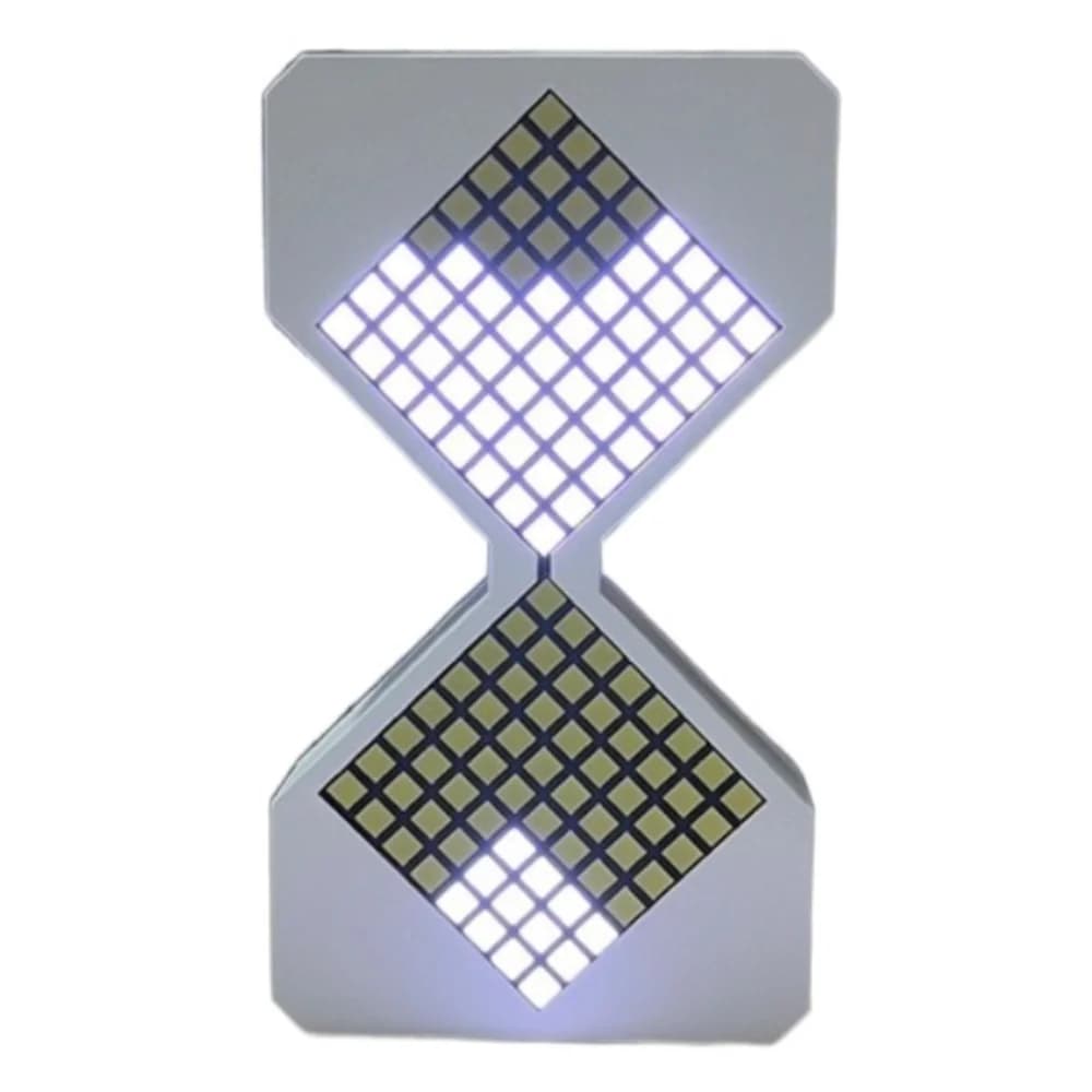 Cyber Style LED Electronic Hourglass with Gravity Sensing 1-30 Min Timer DIY Digital Sand Clock Home Decoration Decompress