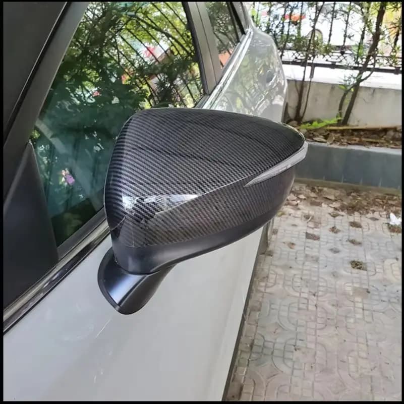 For Mazda CX-5 CX5 2015 2016 Rearview Mirror Cover Caps Shell Trim Replace Style Car Style Auto Accessories