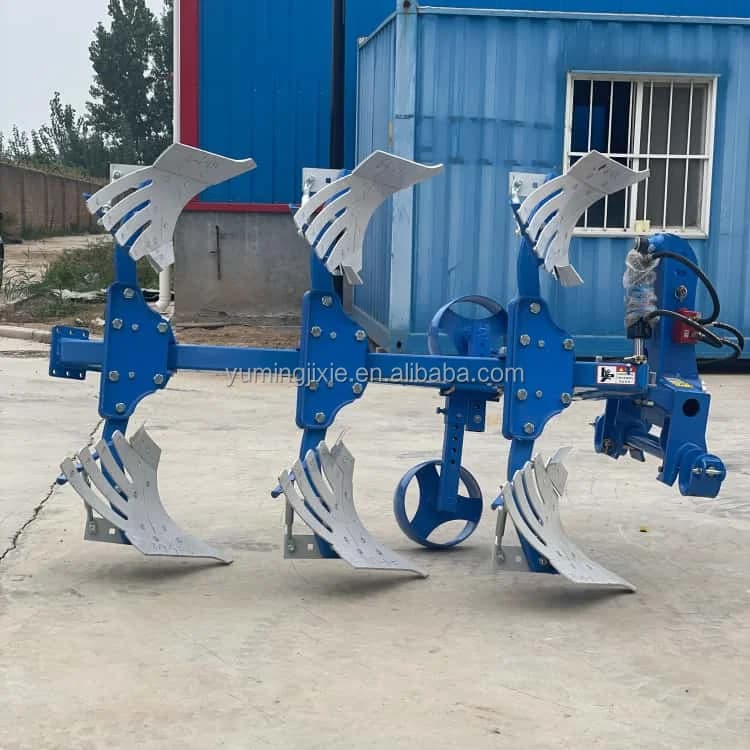 Agricultural Machinery Equipment Agricultural Tractor Tiller Three Point Suspension Hydraulic Reversible Flip Plow