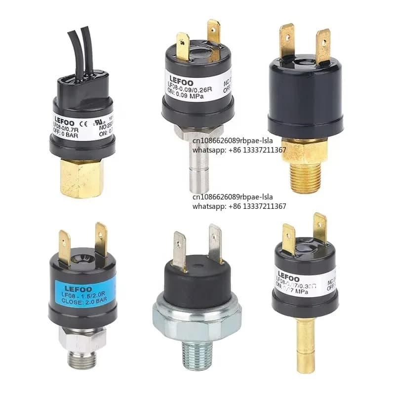 Low Small Size Multi-Purpose Mechanical Pressure Control Switch for LF08 HVAC
