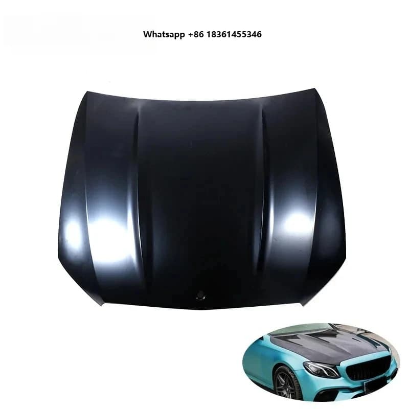 2016-2020 Car Front Engine Hood FOR  E Class W213  Aluminum Alloy Bonnet  Front Engine Hood