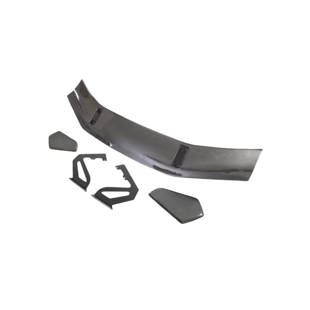 Car Wing Accessory Is Suitable for Porsche 812 718 981 982 GT4RS Dry Carbon Fiber Wing Spoiler