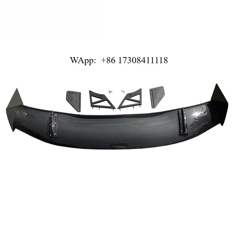 Customized APR Style High Quality Wet Carbon Fiber Rear Wing for GTR R35