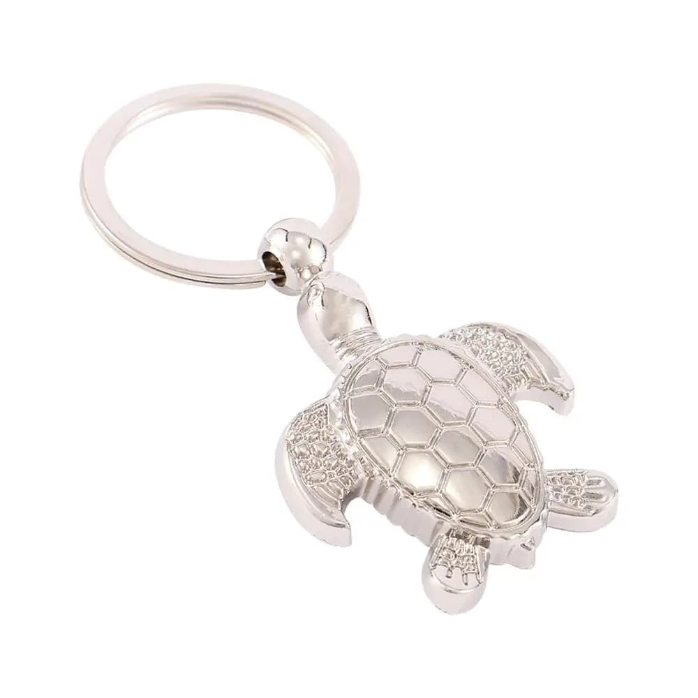 Christmas Lovely Charm Keyring Sea Turtle Keychains Keyfob