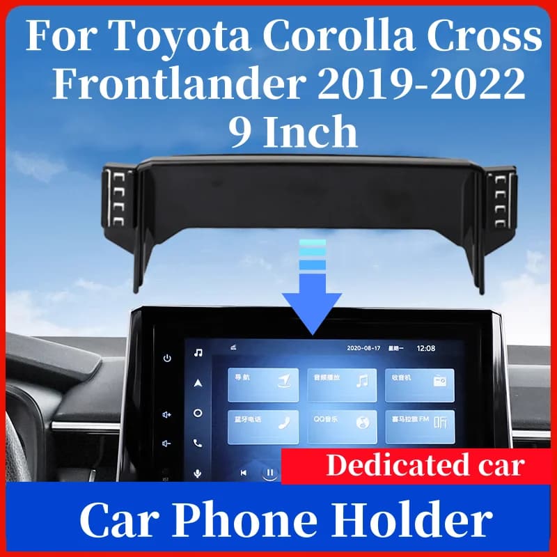 For Toyota Corolla Cross Frontlander 2019-2022 Car Phone Holder Screen Fixed Navigation Bracket Car Auto Interior Accessories