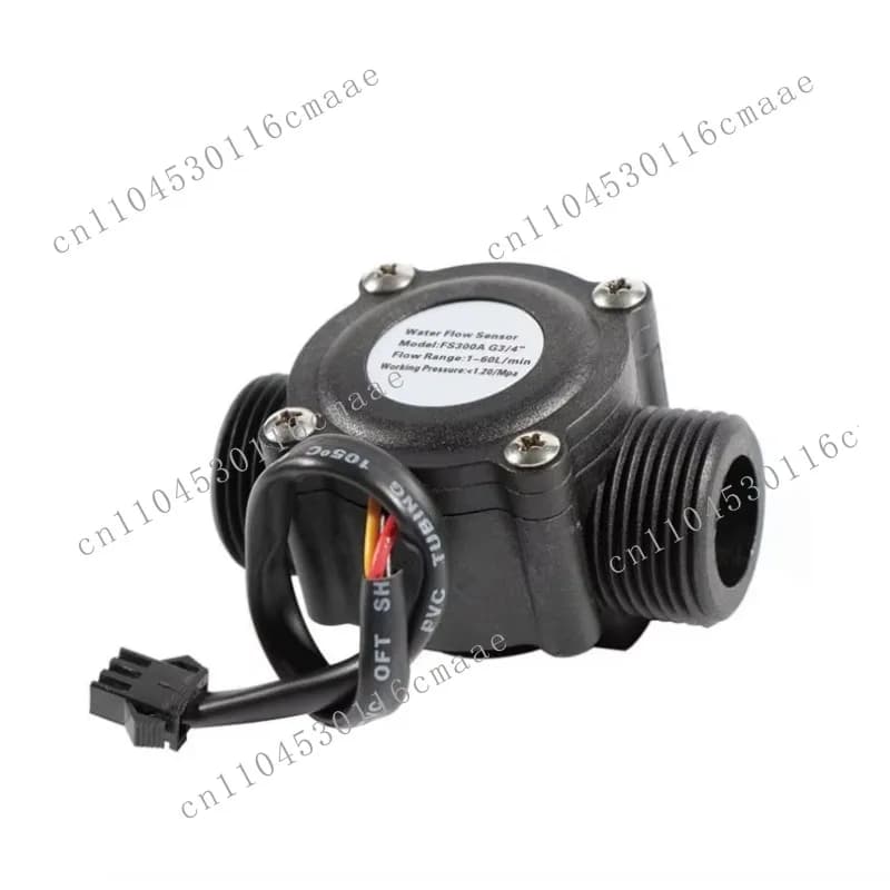 High Precision Response Fast Pipeline Flowmeter Control Switch G3/4 Interface 6 Minute Hall Flow Sensor Accessories