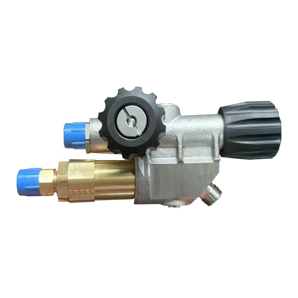 Side Block Assembly One Way Valve for Commercial Diving Helmet