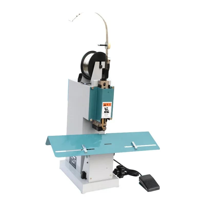 M2000 Wire Binding Machine, Electric Foot Pedal Wire Stapler High Speed Riding Binding Machine