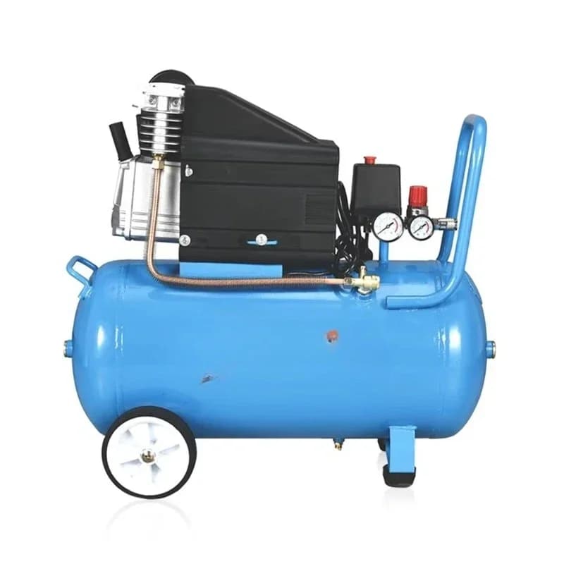 50 liters direct drive air compressor high strength alloy steel material lightweight corrosion resistance