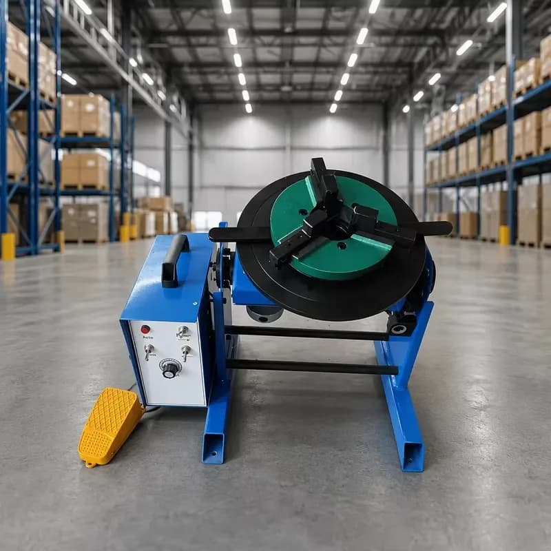 30kg Capacity Welding Positioner Station Chuck Bracket Universal Model Fits All Welders Handles 10-210mm Dia.