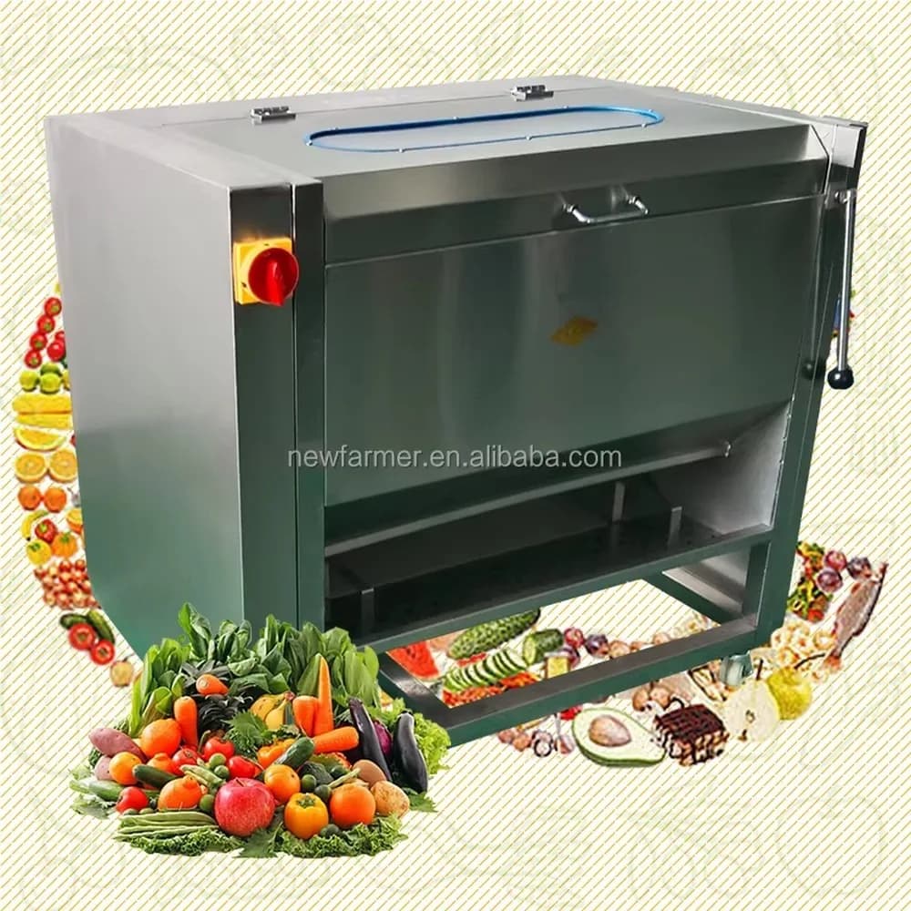 400 KG/H Cassava Peeling and Washing Machine Automatic Potato Peeler Commercial Heavy Duty