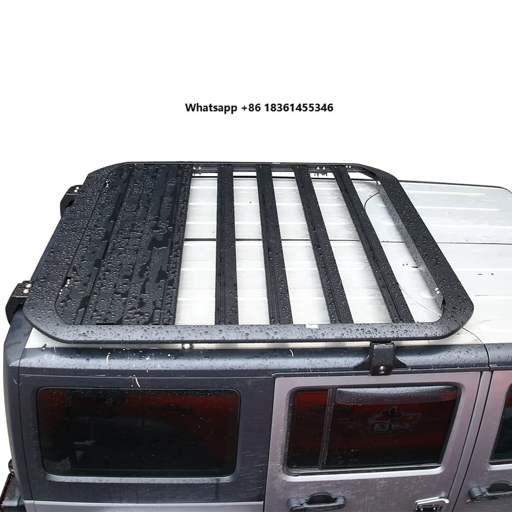 Maiker Offroad Exterior Accessories Multifunctional Roof Platform for Wrangler JK  Roof Rack Rail Frame Luggage Carrier