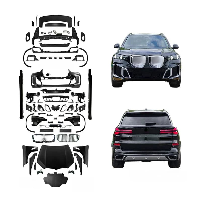 High Quality G05 LCI MT Style Body Kit Front Rear Bumper Upgrade For BMW X5 F15 2014-2018 Exterior Modification Parts