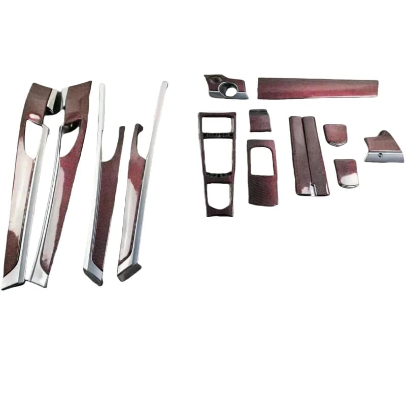 Gold Red Carbon Fiber Interior Kit for Panamera 970 Real Carbon Custom Made