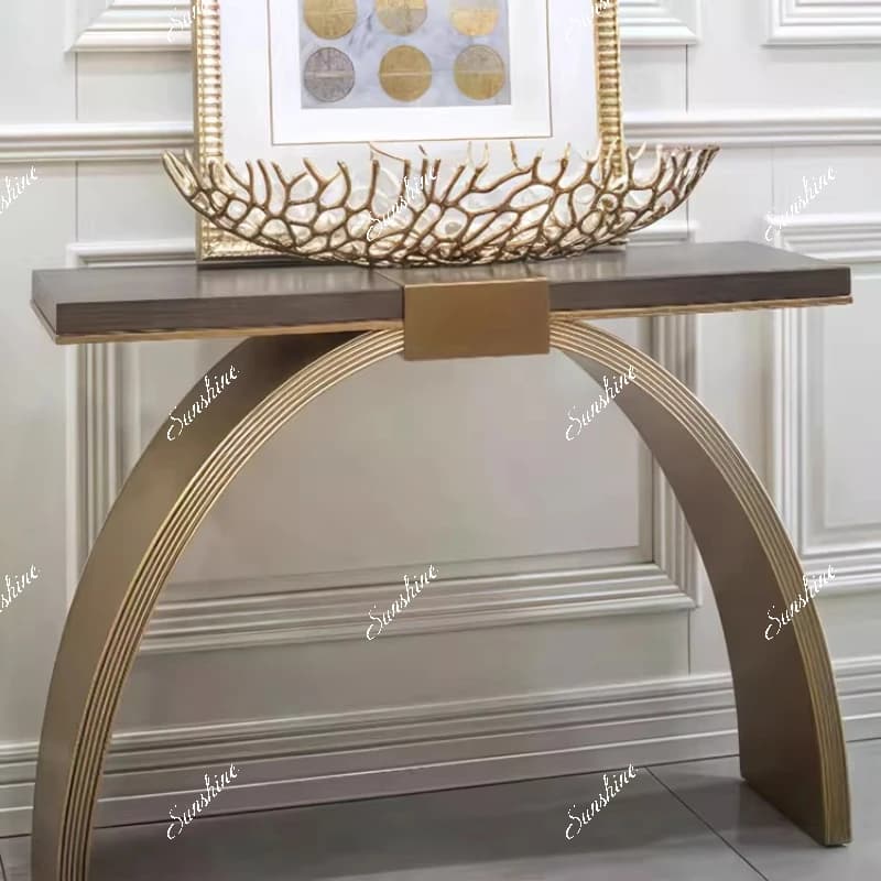 American oak retro entrance table, living room against the wall, corridor, entrance table, narrow strip case