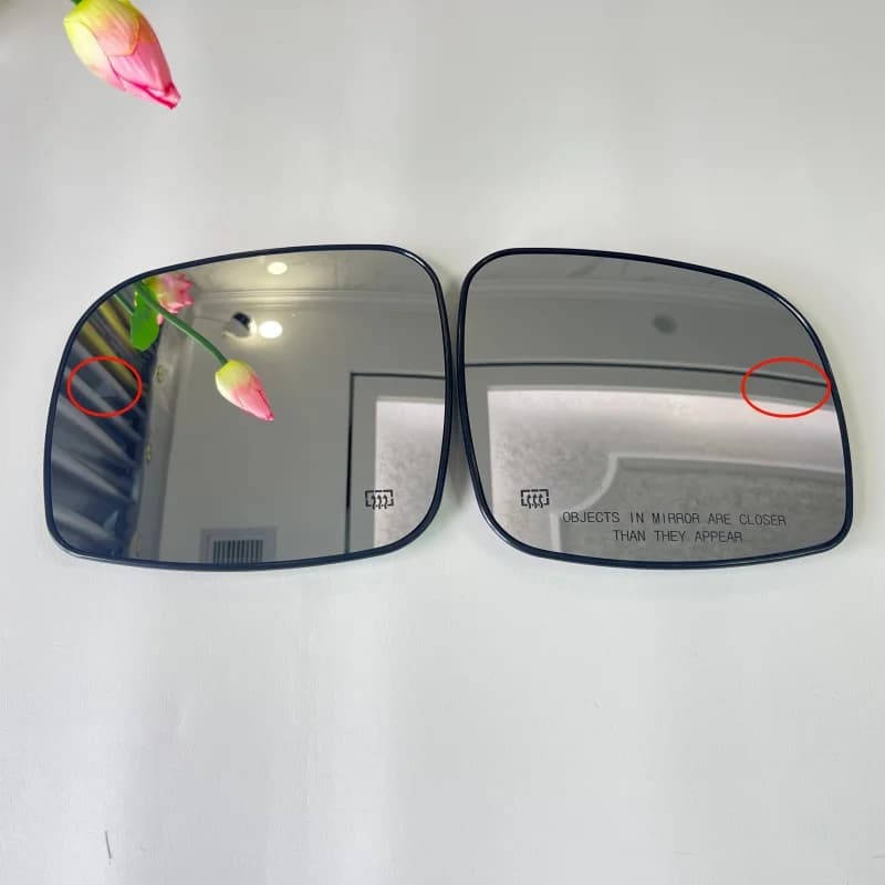 For Chrysler Town & Country 2008-2016 Dodge Grand Caravan 2008-2020 RAM C/V Car Heated Blind Spot Warning Rear Mirror Glass