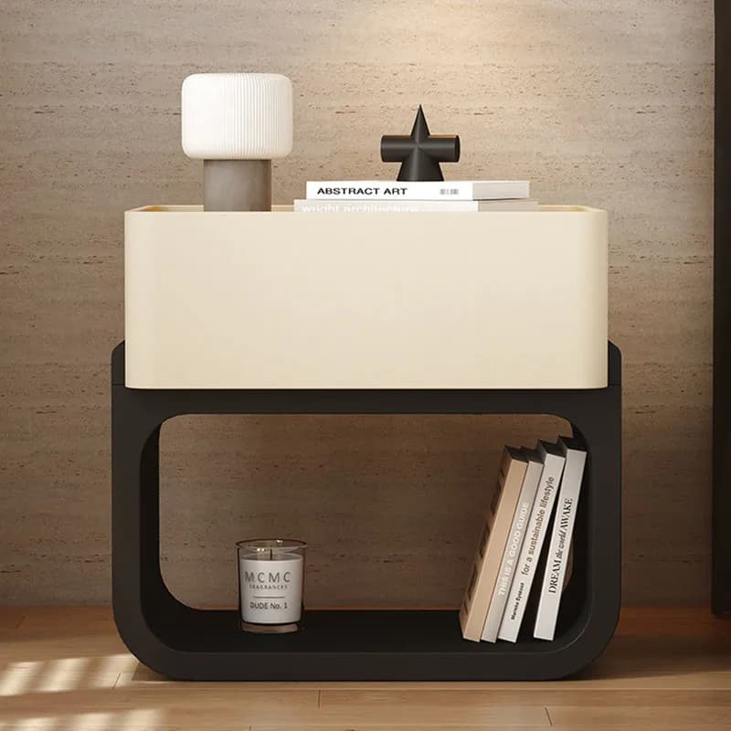 Mid Century Modern Dressers Nightstand Vanity Makeup Narrow Trendy Bedside Table Unique Decor Muebles Space Saving Furniture