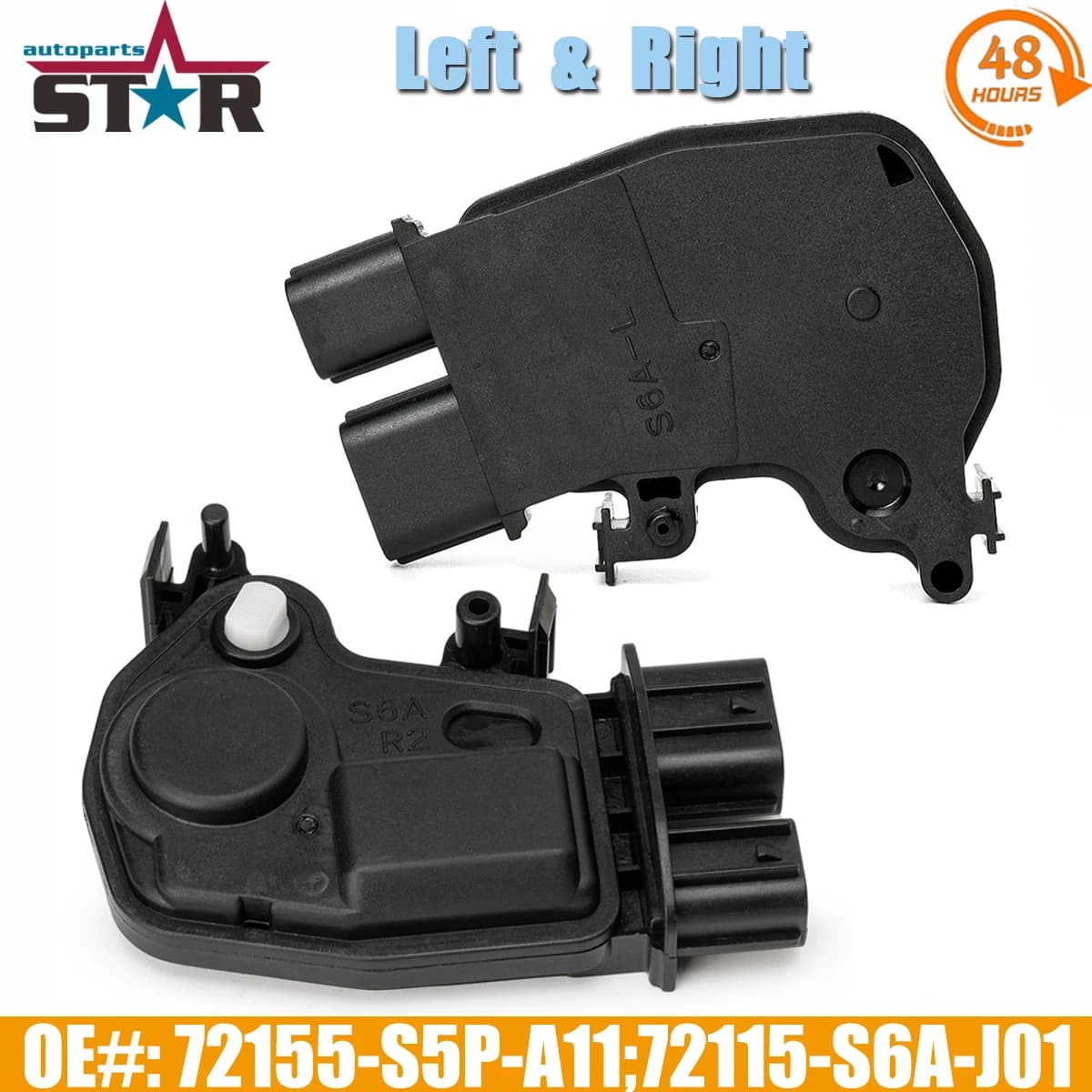 Left / Right Front Door Latch Lock Actuator 72155-S5P-A11 72155-S6A-J11 For Honda Civic Pilot CR-V Odyssey Accord For Acura RSX