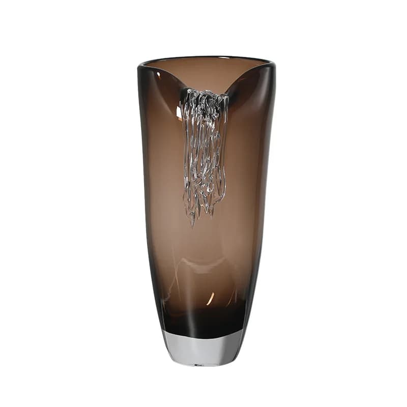 Italian light luxury creative ice bar glass hydroponic vase villa exhibition hall dining table wine cabinet advanced sense