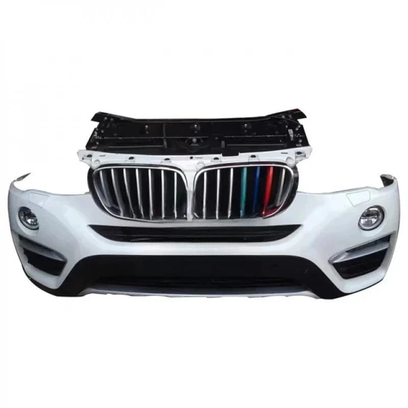 PrimeSelect Selected Durle Parts Real Metal Material Spoiler Car Bumper Front Lip Fit X