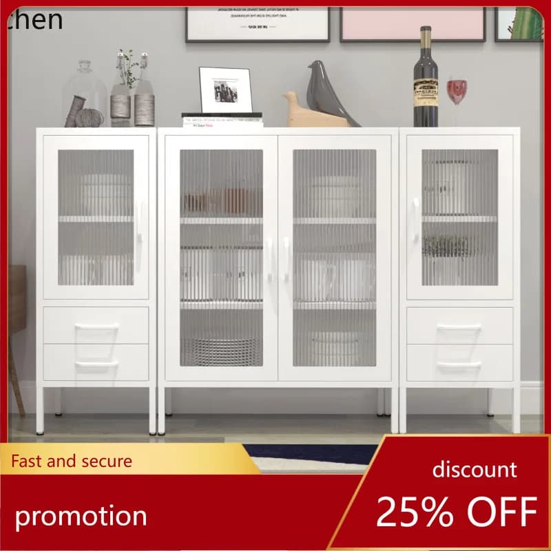 YFY Storage Cabinet Sunproof Waterproof Wall-Mounted Storage Cabinet Low Cabinet