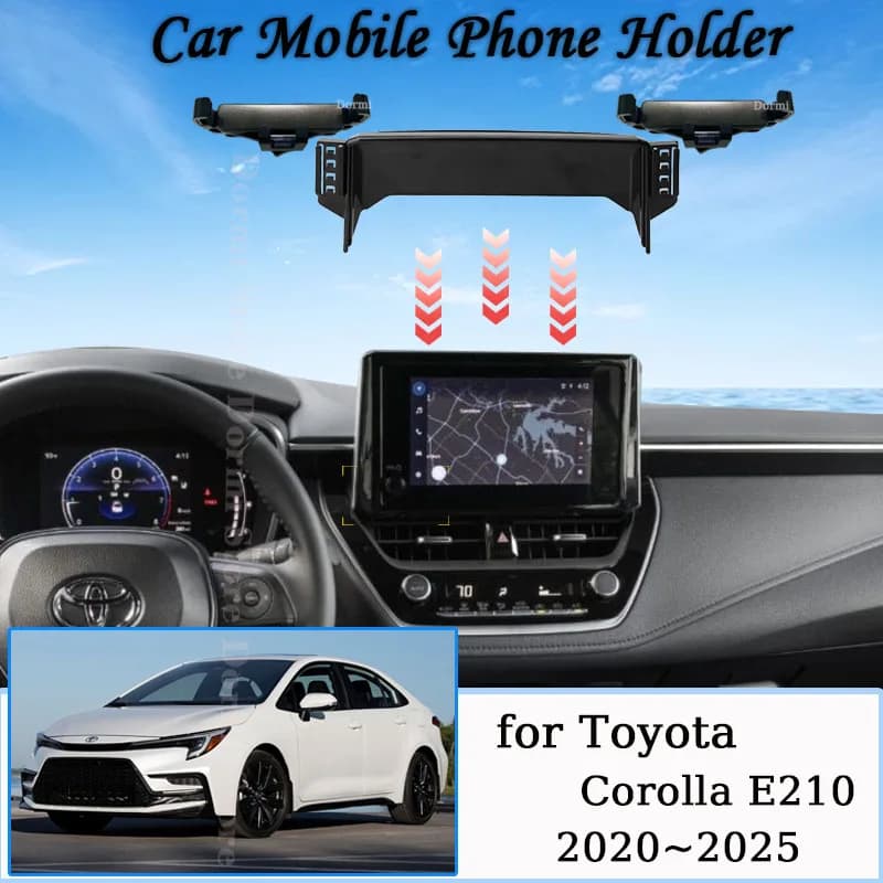 Car Mount for Toyota Corolla 2023 2024 New Magnetic MagSafe Screen Mobile Phone Holder GPS Bracket Gravity Stand Auto Accessory