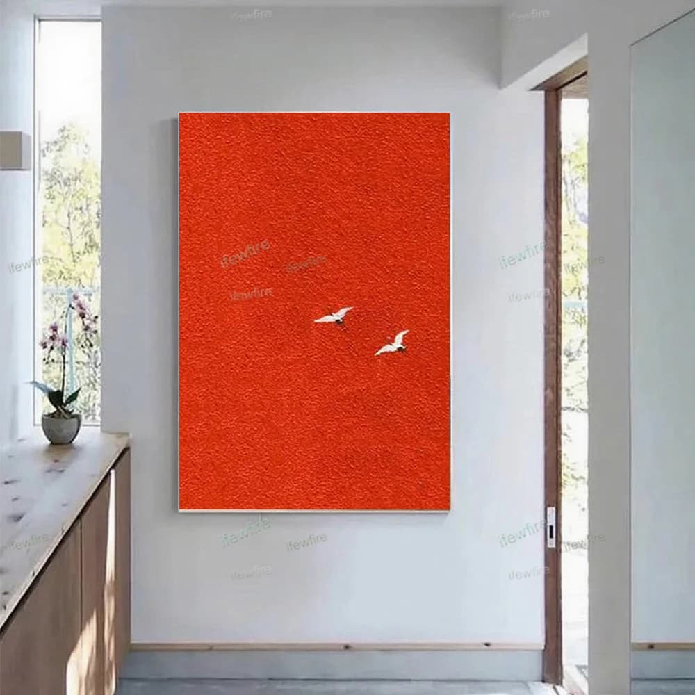 Hand Painted Abstract Oil Painting On Canvas Paintings Modern Wall Art Picture For Living Room Decor Sofa The View Of The City