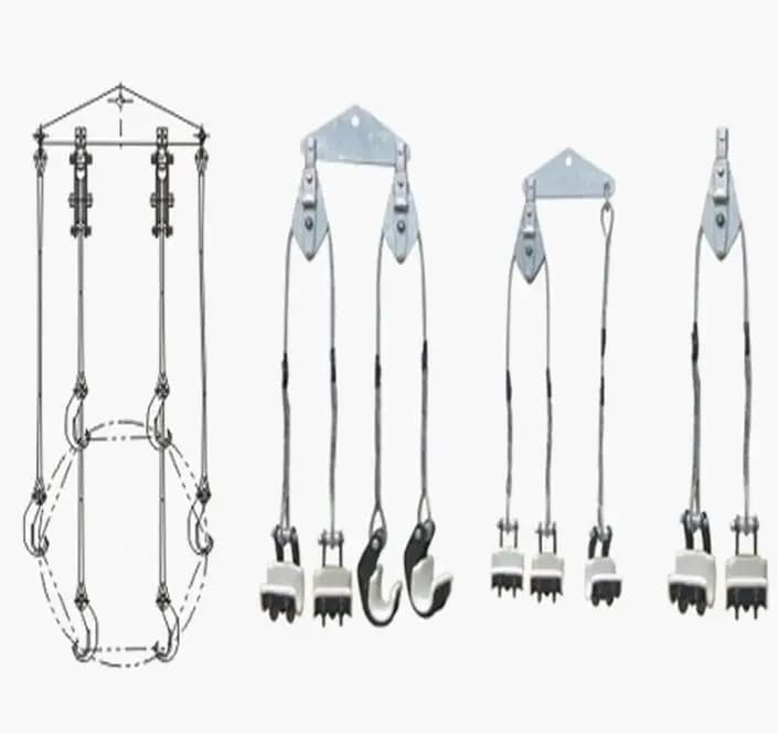 Lifting Hook Elevator Double Split Wire Double Wire Three Wire Four  Six  Lifter
