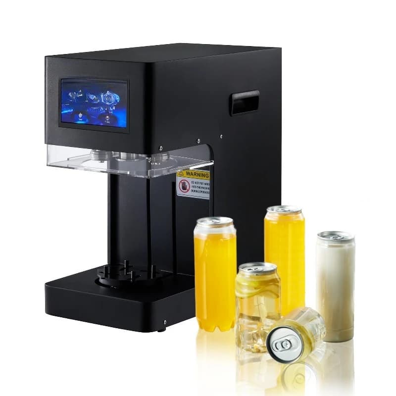 Machine milk  beverage can sealing machine beer baler sealing machine