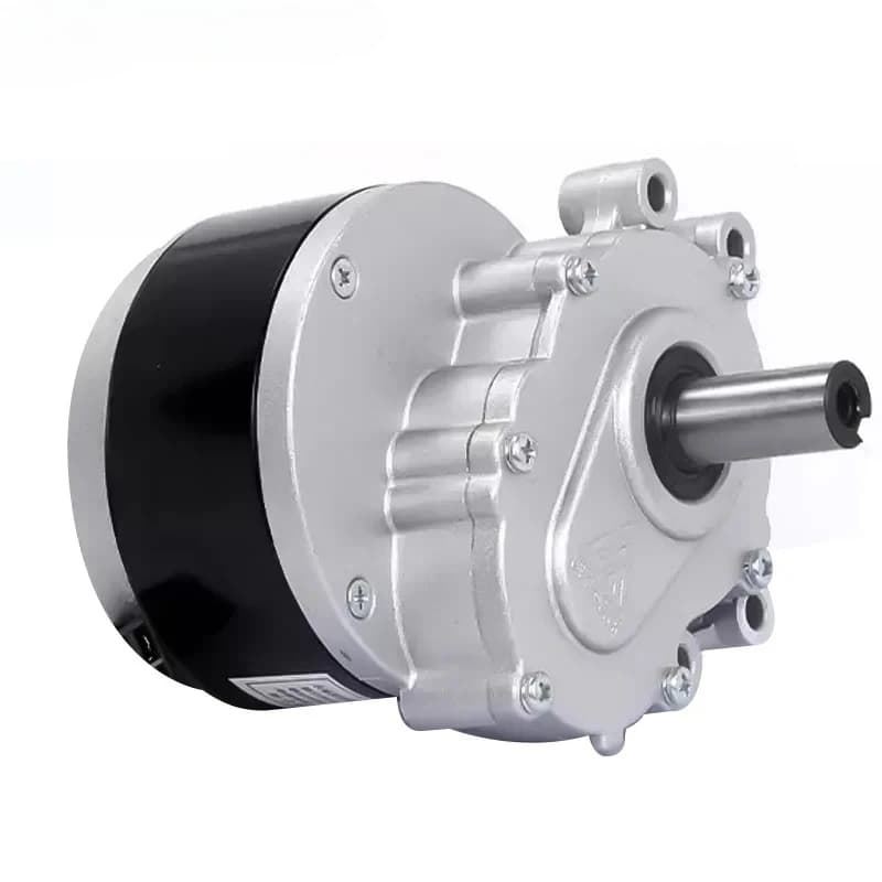 High Torque 350W Brushed DC 24V Motor for Electric Wheelchairs Replacement 75/120RPM Suitable for Wheelchair Repair