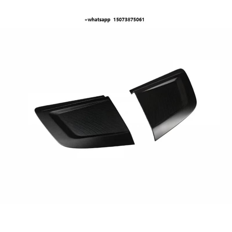 Body Kit Modification with High-quality PK Style Dry Carbon Fiber Side Vent Door Panel Decoration Suitable for  R8