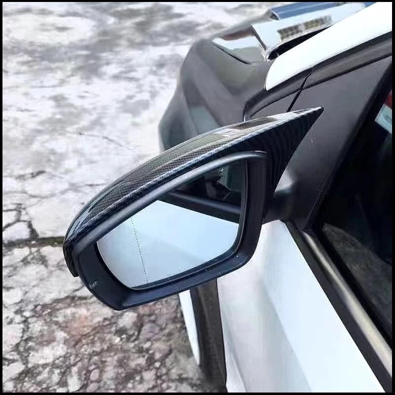 For Volkswagen VW Polo 2010-2016 With Indicator Model Rearview Mirror Cover Sticker Trim Decorae Car Styling Auto Accessories
