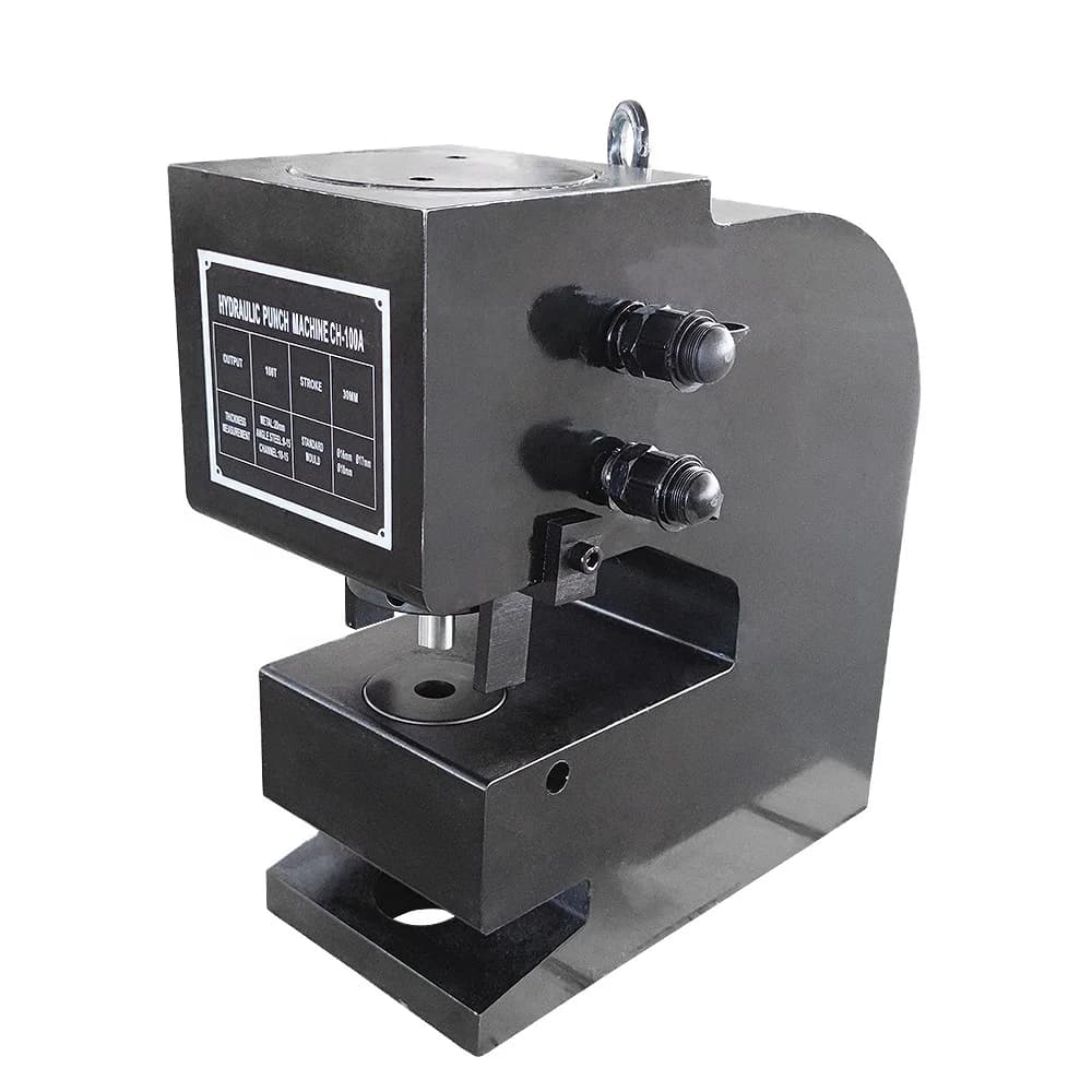 【Hot】CH-100A  100Ton Punching Hole Machine Steel Punching Machine