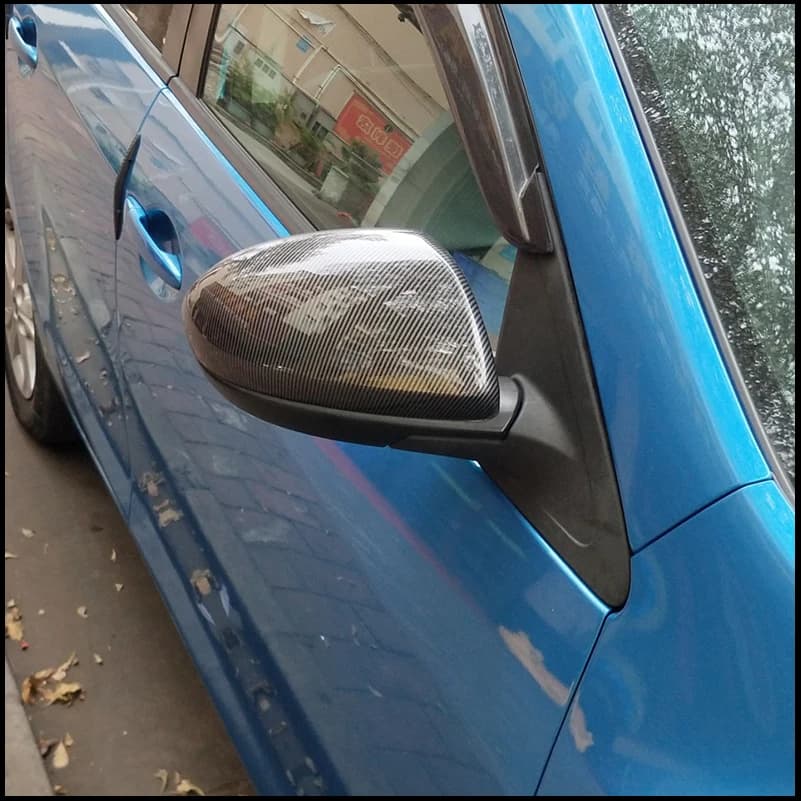 Car Styling For Mazda 3 Mazda3 2009-2012 Rearview Mirror Cover Caps Shell Housing Trim Auto Parts Accessories