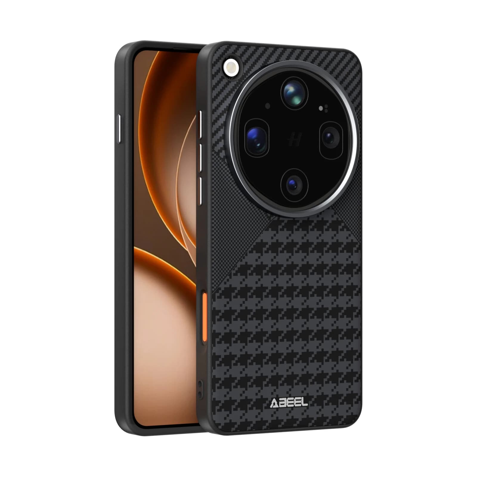 Grid Pattern For OPPO Find X9 Ultra Case Silicone Carbon Fiber For Magsafe Soft Mobile Phone Cover