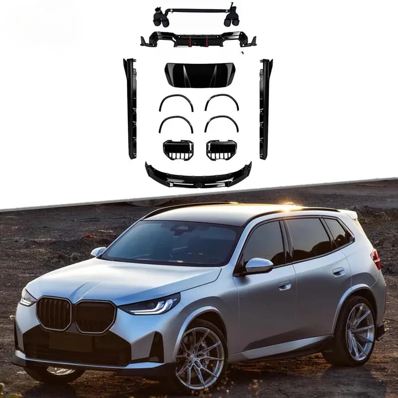 High Quality VTEN Style Body Kit Fit X3 G45 G48 2025+ Front Lip Grille Side Skirts Rear Diffuser Exhaust Tips Roof Spoiler Car E
