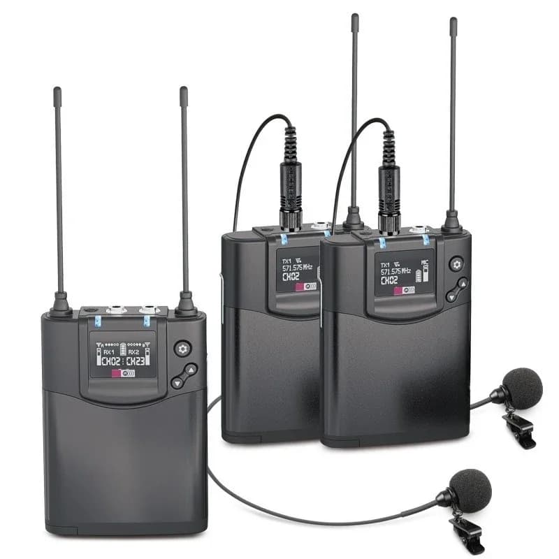 OBMWireless recording collar microphone camera shooting program interview news external microphone