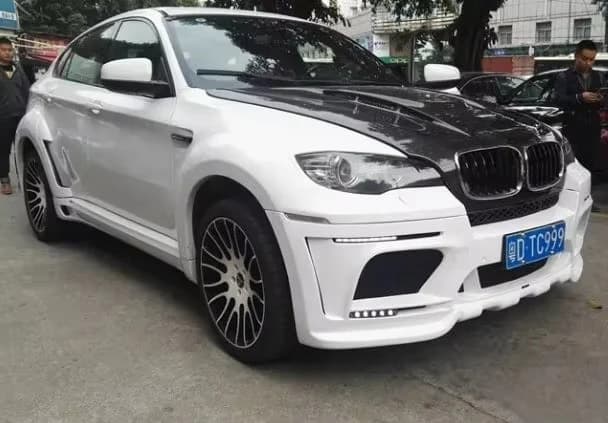 Body Kits for  X6 E71 Upgrade Harman Style Front Bumper Rear Bumper Spoiler Side Skirts Fender Hot Sale Auto Parts Tuning