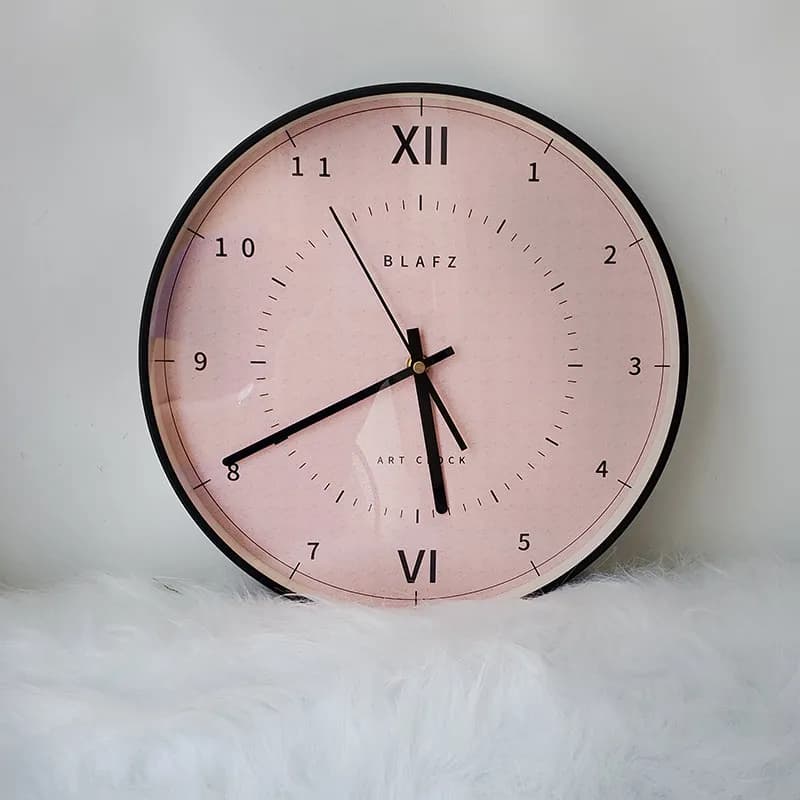 Y*-Modern Minimalist Clock Wall Aesthetic Fashion Nordic Simple Interior Creative Wall Watch Design Living Room Saat Home Decor