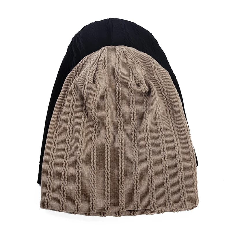Knitted Hats For Women Skullies Cap Fashion Men Beanie Solid Color Caps Unisex Baggy Casual Beanies Soft Warmer Bonnet