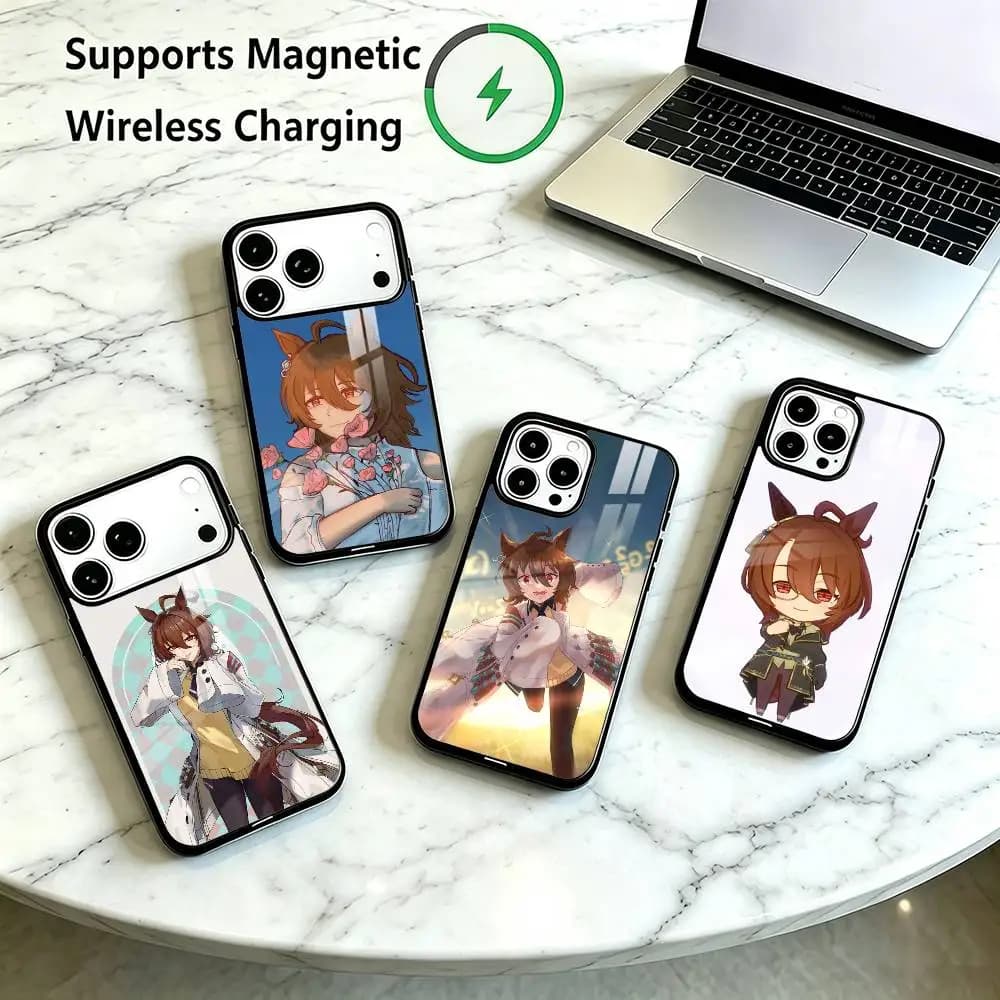 Umamusume Agnes-S Tachyon  Phone Case For iPhone18 17,16,15,14,13,12,11 Plus,Pro Compatible with magnetic wireless charging Gift
