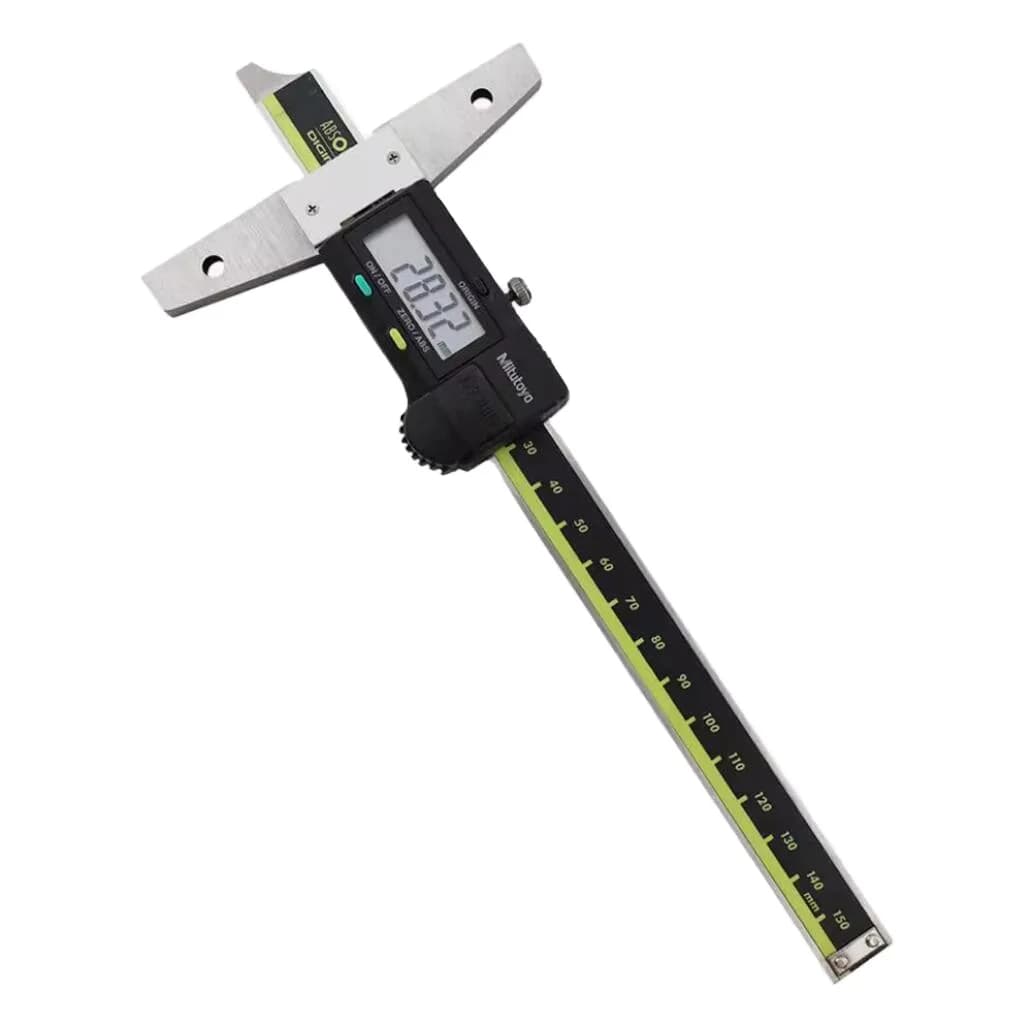 Original  571-203-30 Stainless Steel 0-300mm Electronic Depth Gauge with +/-0.03mm Accuracy and 0.01mm Resolution
