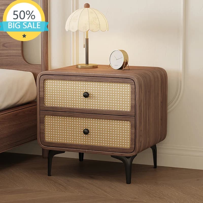 Trendy Beauty Night Table Delicacy Unique Elegant Simple Bedside Storage Luxury Storage Mesitas De Noche Bedroom Furniture
