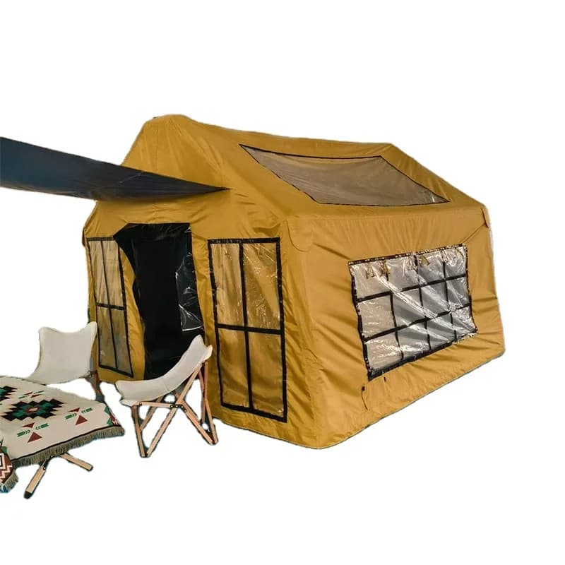 Inflatable Outdoor Camping Tent Inflatable Luxury Oxford Air Family Tent