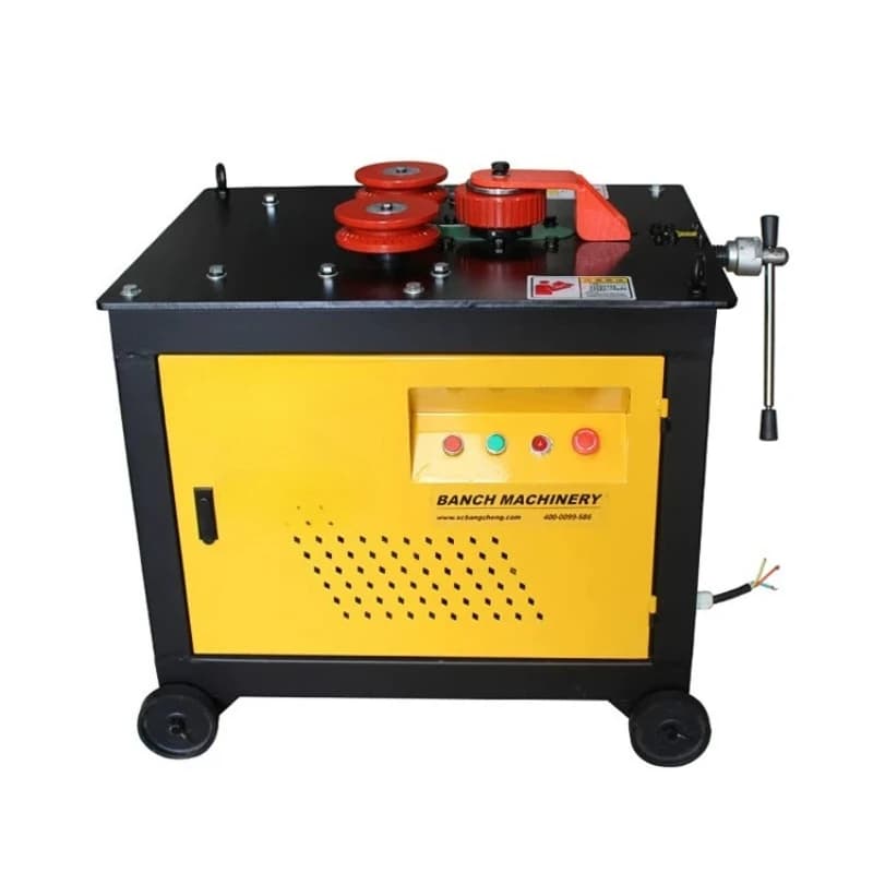 Steel bar arc bending machine Threaded steel bar bending machine Steel bar circle machine