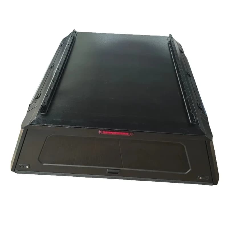 Top Quality Le Manual Hinged Waterproof Pickup Truck Bed Cover Tailbox Sierra Compatible Aluminum Alloy Hardtop Illuminated Car
